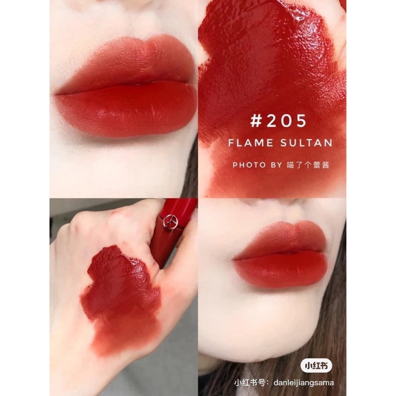 Son kem Giorgio Armani Lip Maestro màu 205 Flamma