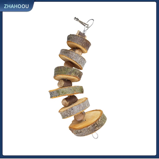 ☃Nhà☃ Đồ Chơi Nhai Gặm Bằng Gỗ Tự Nhiên Phù Hợp Cho Thỏ / Chuột Hamster / Chuột Lang /