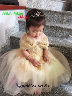 Đầm thiết bẹt vai 