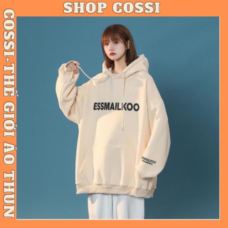 Áo hoodie nam nữ,Áo sweater nỉ nam nữ from rộng Unisex chất nỉ ngoại siêu dày dặn in hình TOM