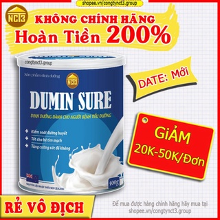 SỮA TIỂU ĐƯỜNG DUMIN SURE (400g) ( Hàng chính hãng công ty NCT3 ) .