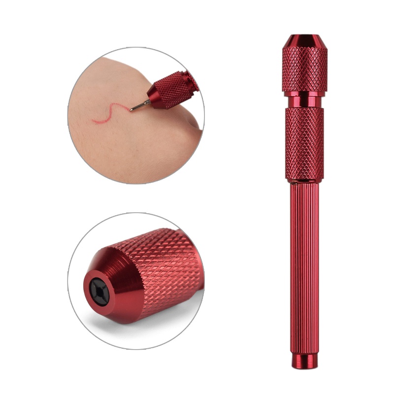 Youyo Giá Đỡ Bút Đánh Dấu Hình Xăm Bằng Hợp Kim Nhôm 2 Màu Sắc Dành Cho Da / Lướt Sóng