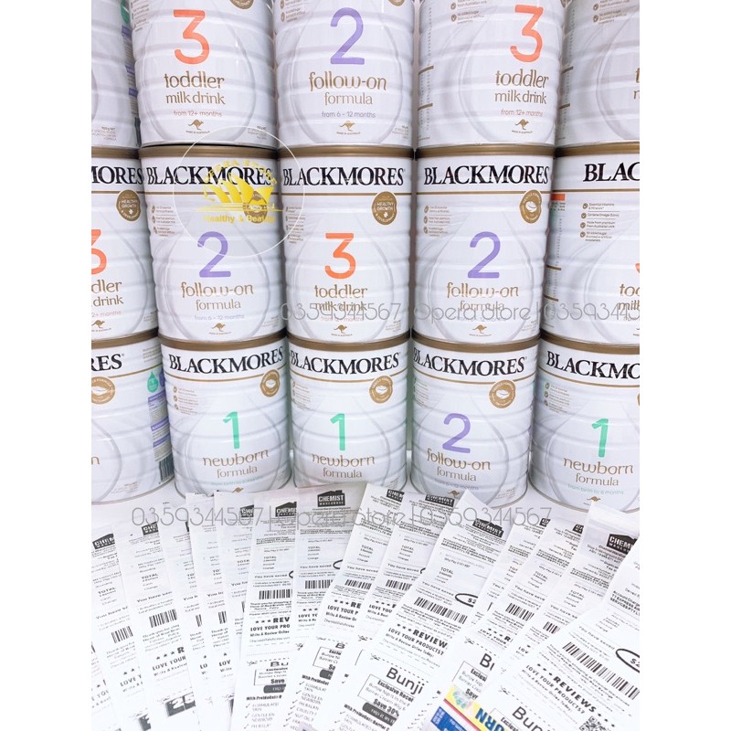 [DATE 2023] SỮA BLACKMORE 900gr đủ 3 số 1,2,3 ÚC