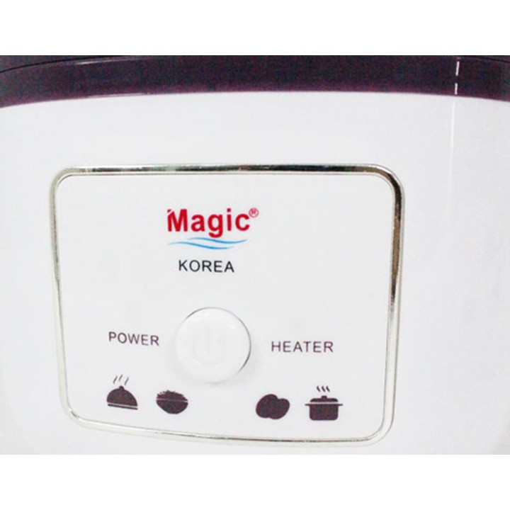 Hộp đựng cơm nấu cơm hâm nóng giữ nhiệt MAGIC KOREA A-06 3 tầng công suất 250W Bảo hành 12 tháng