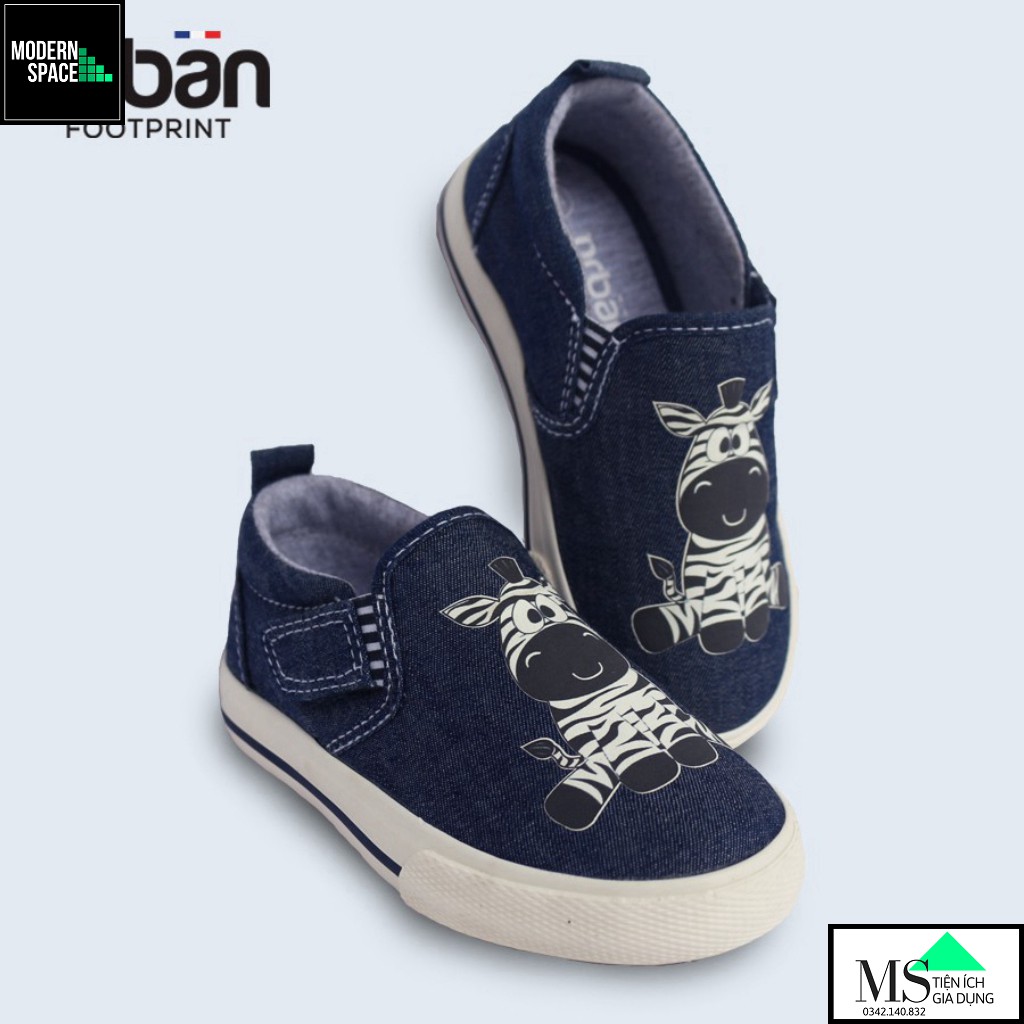 (GIÀY TRẺ EM) Giày Slipon Bé trai Ngựa vằn siêu xinh Urban UB1902 (VNXK) [CHÍNH HÃNG]