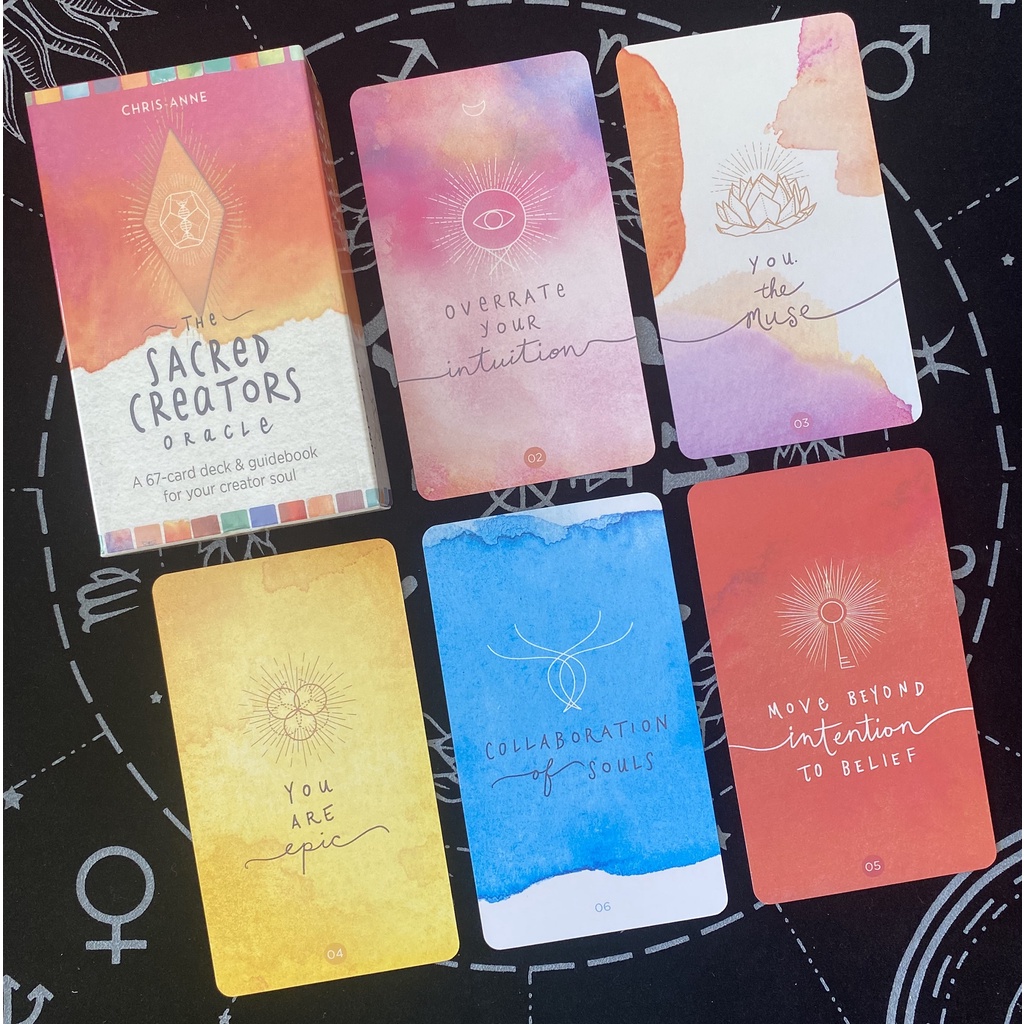 Divine Creator Thẻ Oracle The Creator Trò chơi bảng bài tùy chỉnh Oracle English