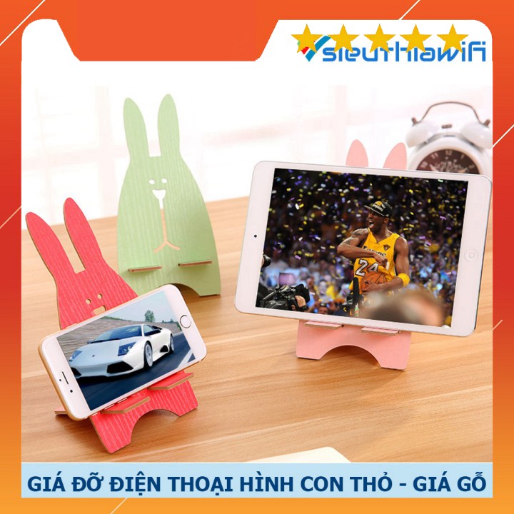Giá đỡ điện thoại hình con thỏ - Awifi Case H2-8