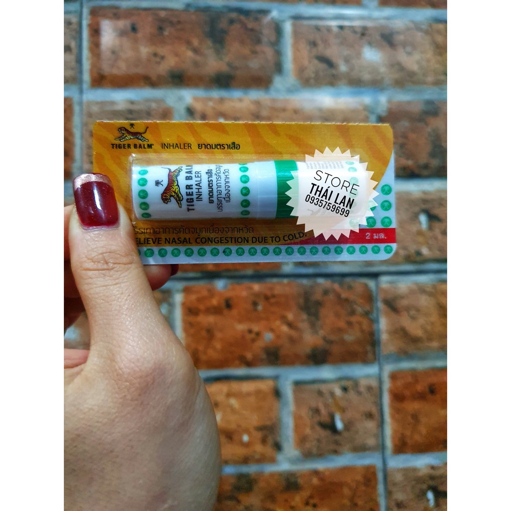 Ống hít thông mũi con hổ Tiger Balm