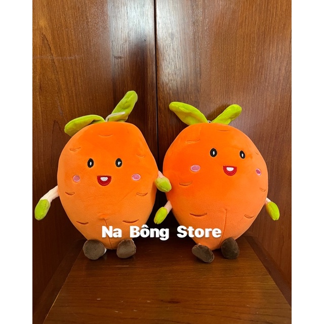 Gấu bông củ cà rốt size nhỏ 20cm