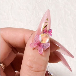 Charm bướm nail trang trí móng tay
