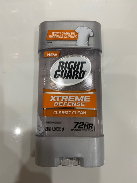 Lăn khử mùi nam Gel Right Guard Xtreme Defence 5 Fresh Blast 113g