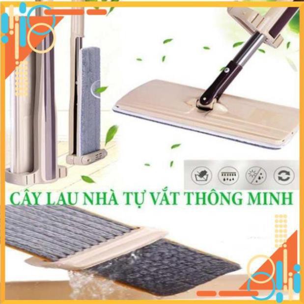 Cây Lau Nhà Tự Vắt 360 Độ Thông Minh