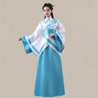 Cosplay áo lụa cổ trang Trung Quốc