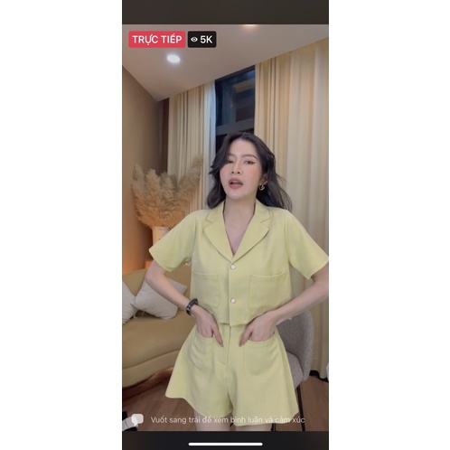 Set ngắn nhà Loan Lâm