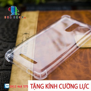 [TẶNG CƯỜNG LỰC]Ốp lưng Xiaomi Redmi Note 3 - Note 3 Pro silicon chống sốc