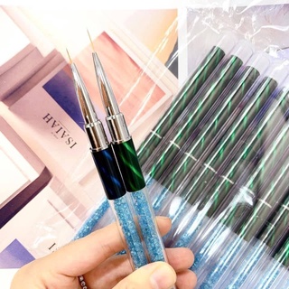 Cọ Nét Nail Cán Đá Nét Nhỏ Dài Mảnh