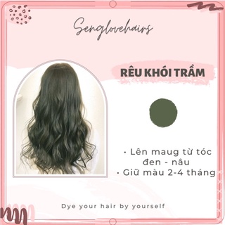 Thuốc nhuộm tóc màu rêu khói trầm