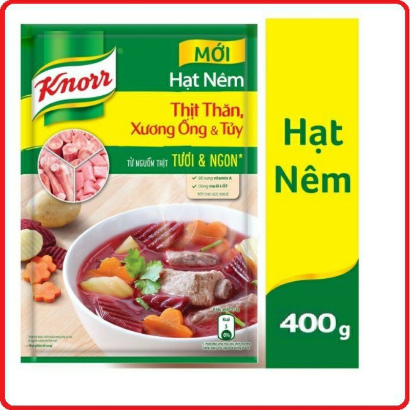 Hạt Nêm Knorr Từ Nguồn Thịt Tươi&Ngon 170g/350g/900g