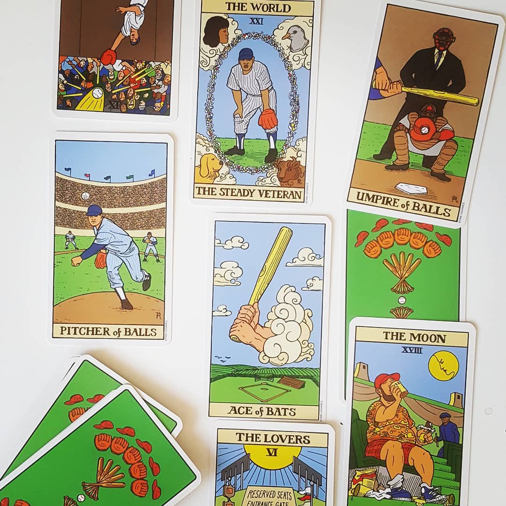 Bộ Bài Tarot of Baseball (Mystic House Tarot Shop) - Bài Gốc Authentic Chính Hãng 100%