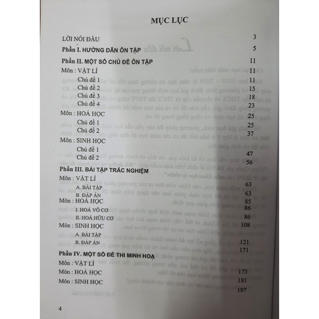 Sách - Bồi dưỡng và luyện thi vào lớp 10 trung học phổ thông các môn Khoa Học Tự Nhiên