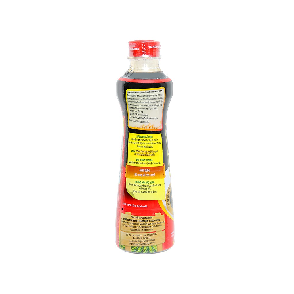 Nước tương đậm đặc Nam Dương chai 500ml