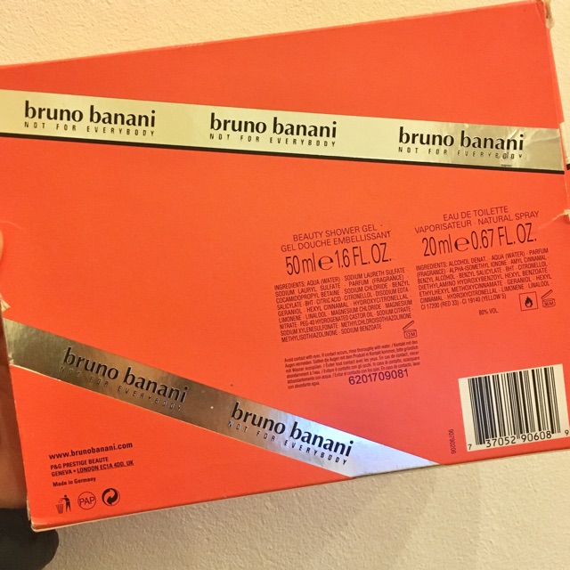 SALE ❣️❣️❣️Set Nước Hoa & Sữa Tắm Bruno Banani Woman