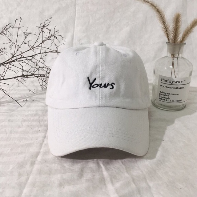 Mũ lưỡi trai nam nữ đẹp thêu chữ ,mũ phớt Nón kết phong cách Ulzzang form unisex nam nữ YOUR