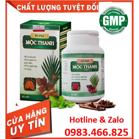 BỔ PHẾ MỘC THANH - Khắc Tinh Viêm họng hạt Viêm Amidan mãn tính