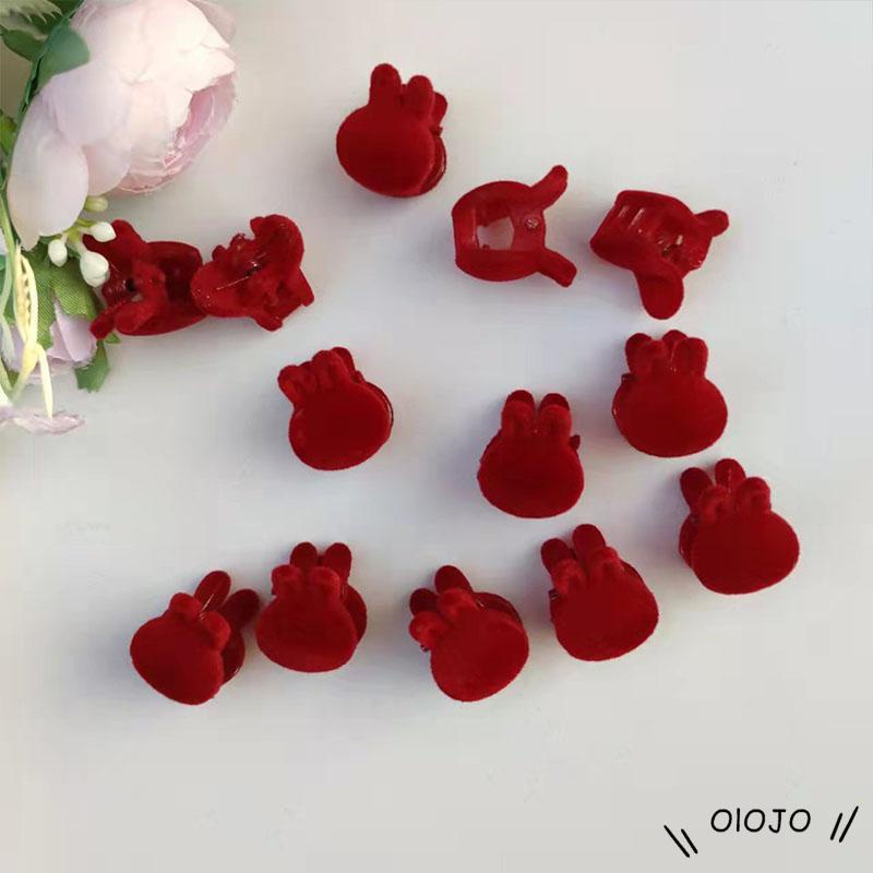 Kẹp tóc mini hình trái tim/ thỏ con dễ thương cho nữ