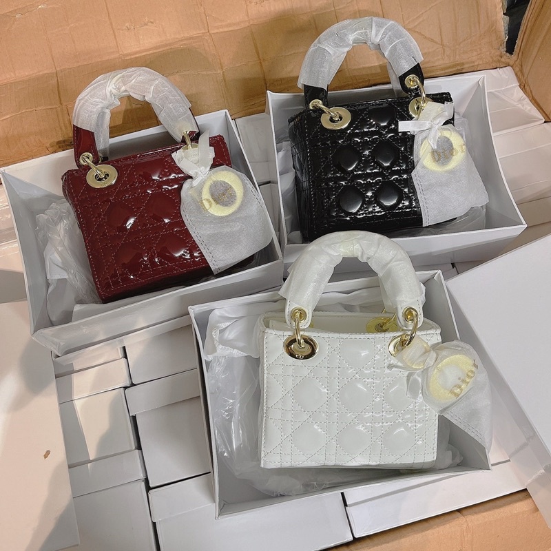 M3456 Túi Dior mini size 13 bản SUP siêu đẹp