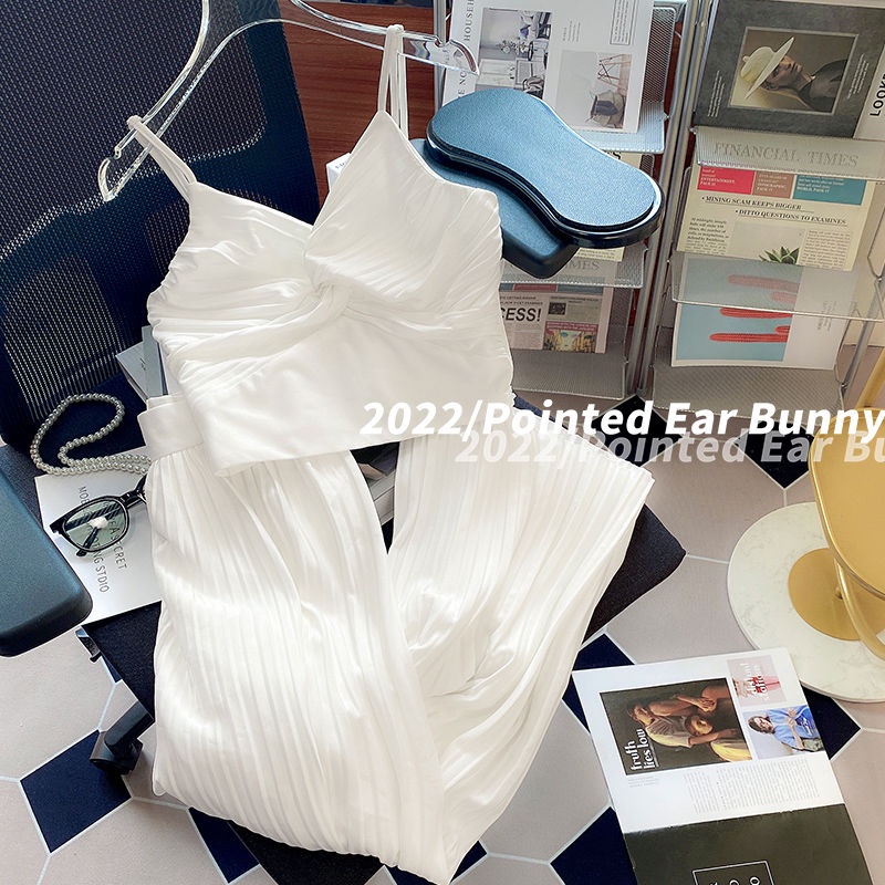 Socialite white fragrant style suit women 2022 new small high-sense fashion blouse sweet and spicy two-piece summer suit