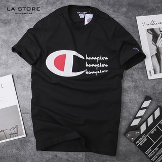 Áo thun CHAMPION 4 màu - vải cotton 4 chiều mát lạnh