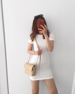 VÁY BODY BASIC TAY NGẮN [GEMI SHOP]