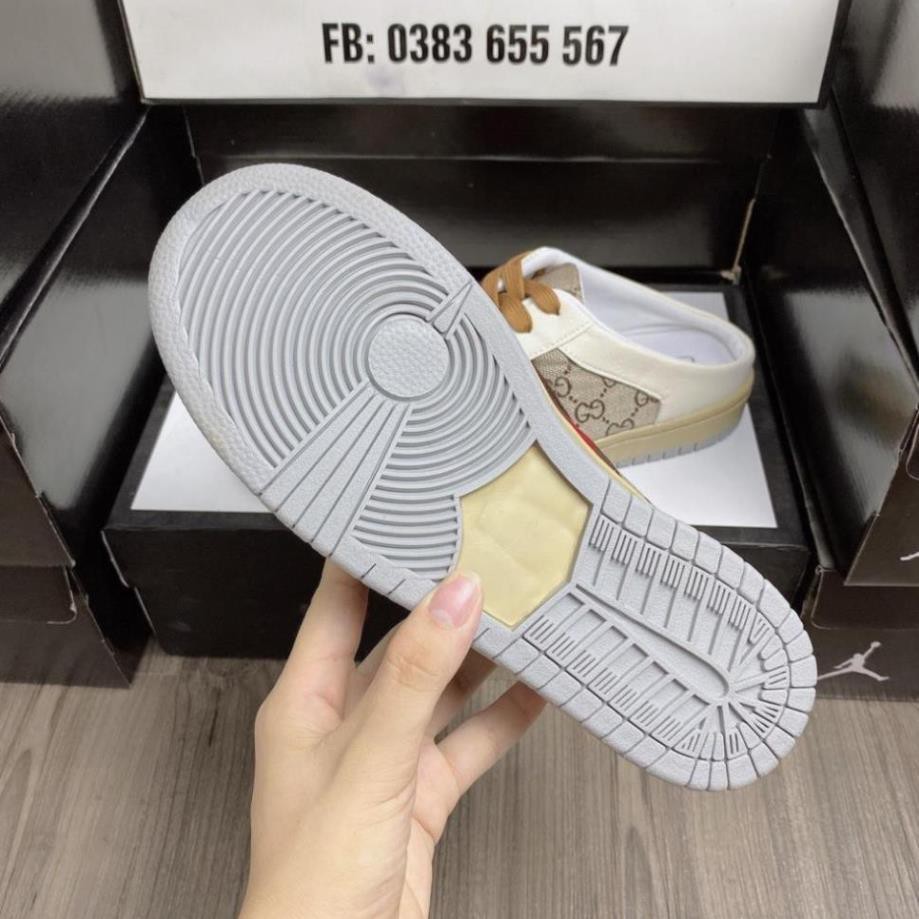 [FULL BOX + BILL] Giày Sục nữ đạp gót hàng cao caaos  sục gucci hottrend 2022 đủ size 36-39