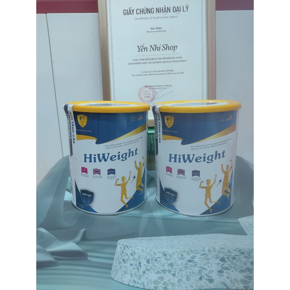 HiWeight – Sữa tăng cân số 1 Hoa Kỳ 650g chính hãng date mới