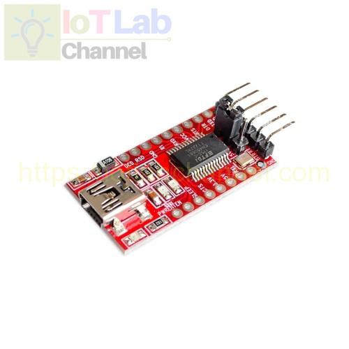 Mạch chuyển tín hiệu USB qua UART TTL FT232RL
