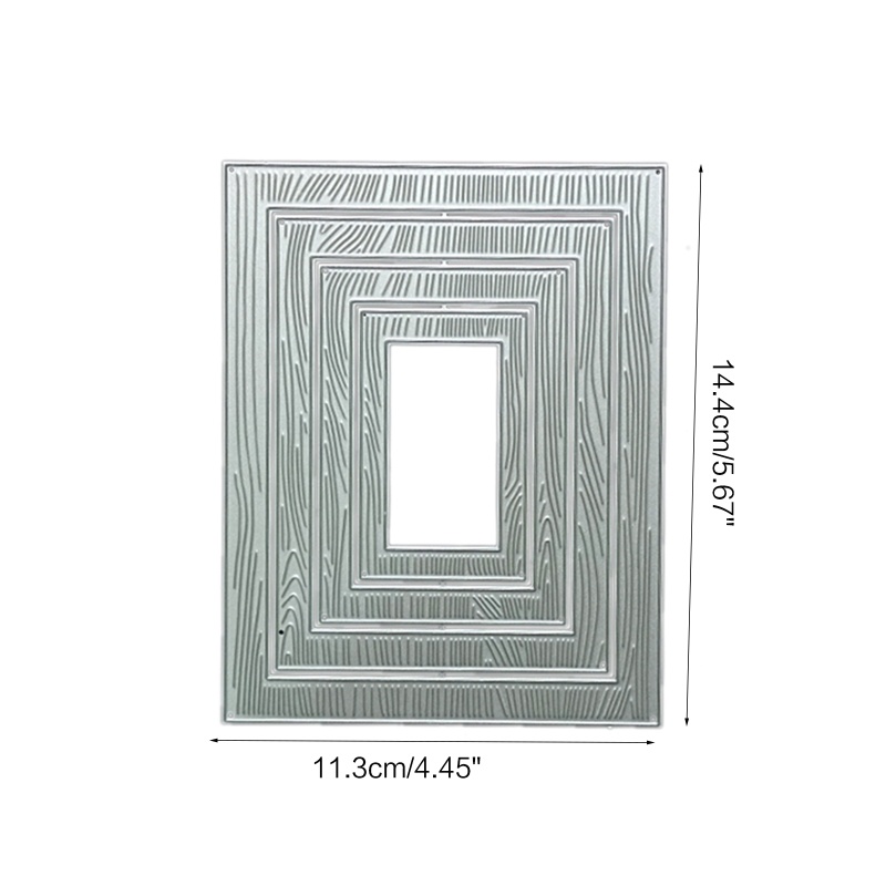 Khuôn Cắt Giấy Kim Loại Hình Tổ Ong Xinh Xắn