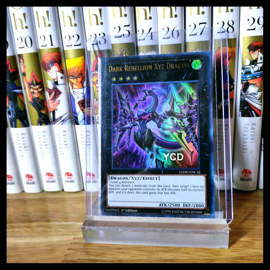 Thẻ bài Yugioh chính hãng Dark Rebellion Xyz Dragon - Ultra Rare