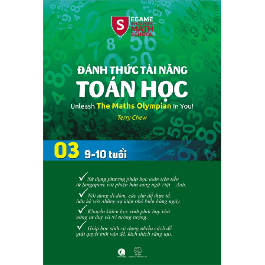 Sách - Đánh Thức Tài Năng Toán Học – Quyển 03 (9-10 Tuổi)