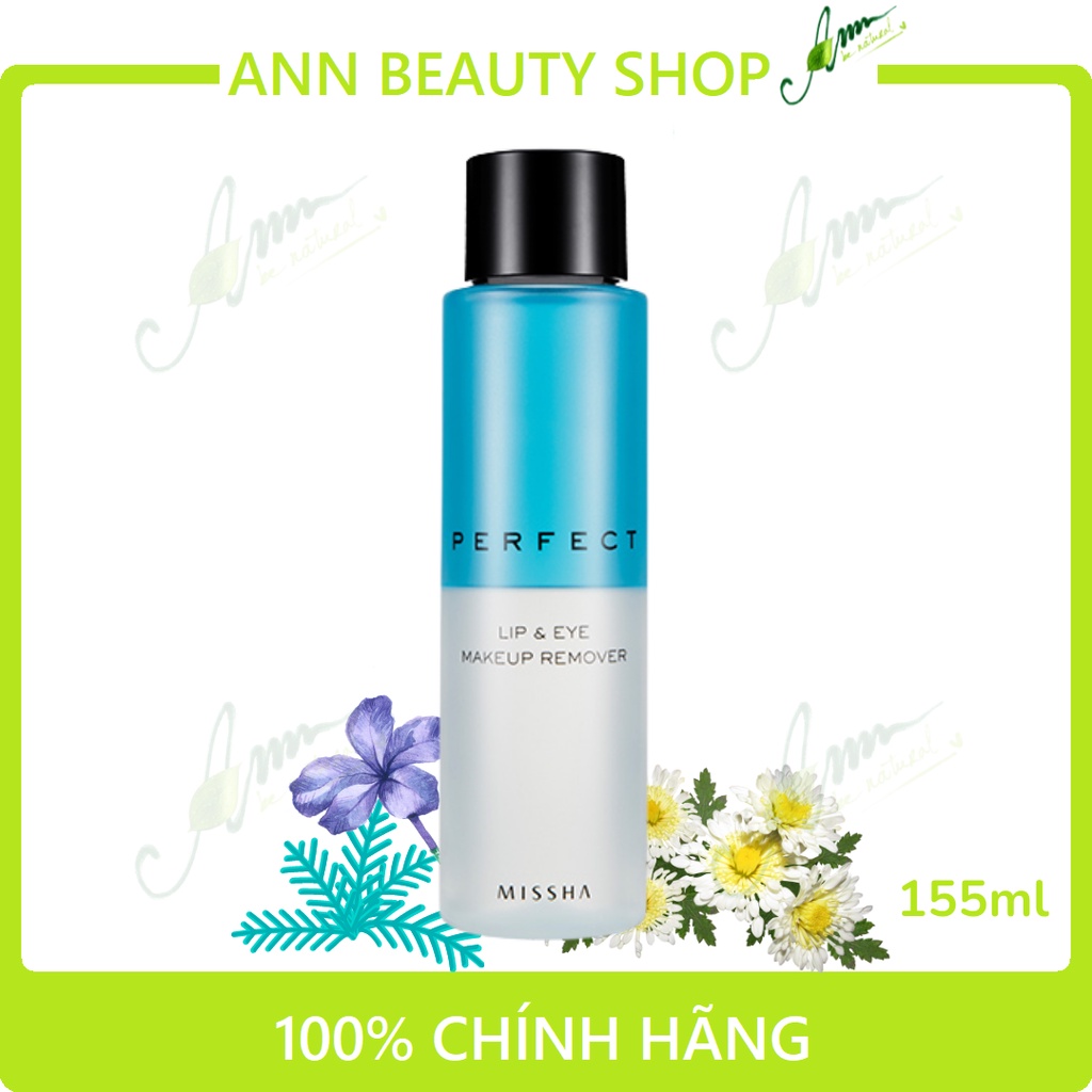 TẨY TRANG MẮT MÔI MISSHA PERFECT LIP &amp; EYE MAKEUP REMOVER