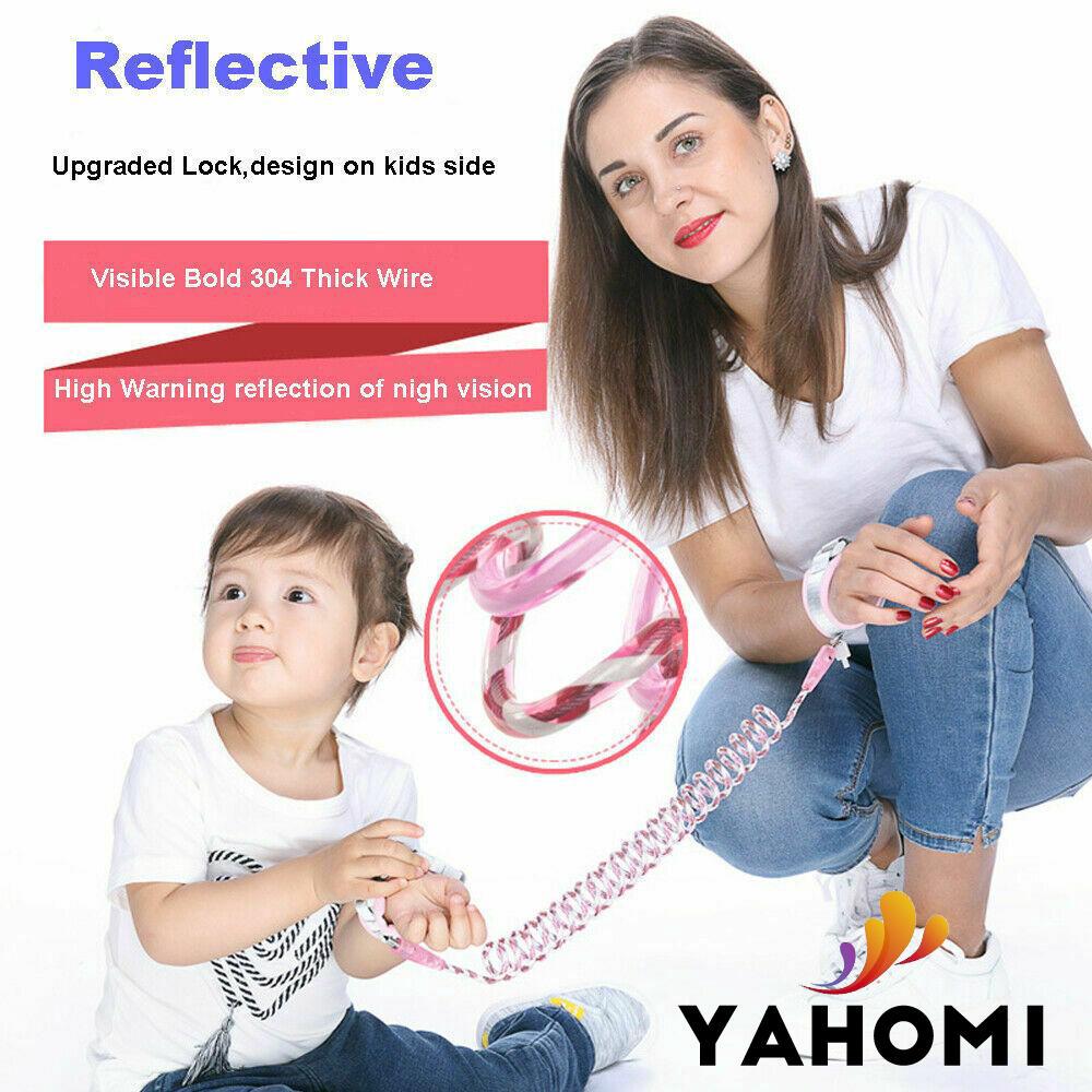 Dây tuỳ chỉnh nối vòng cổ tay trẻ em phản quang chống lạc