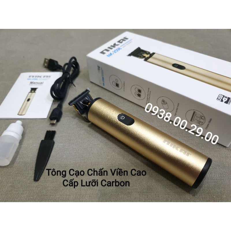 Tông Đơ Chấn Viền Nhật Bản Nikai 2598, Tông Đơ Cạo Viền Cao Cấp Hàng Chính Hãng.(Ảnh thật)