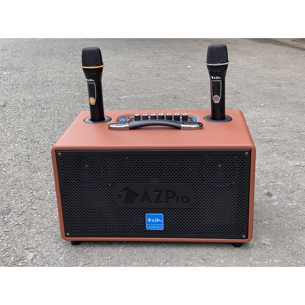 Loa Kéo karaoke AZPRO AZ- 338 Mới 2022, Loa xách tay karaoke AZPro AZ-338