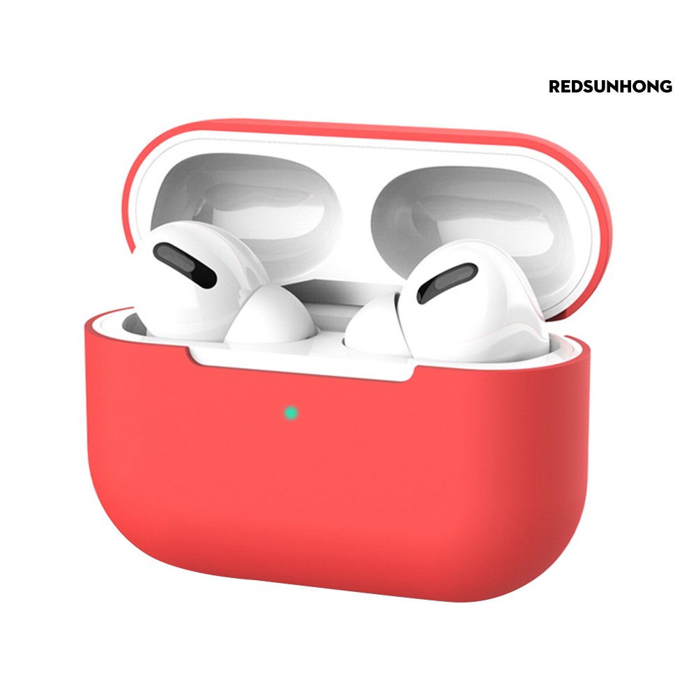Vỏ Đựng Bảo Vệ Hộp Sạc Tai Nghe Airpods Pro 3 Bằng Silicone