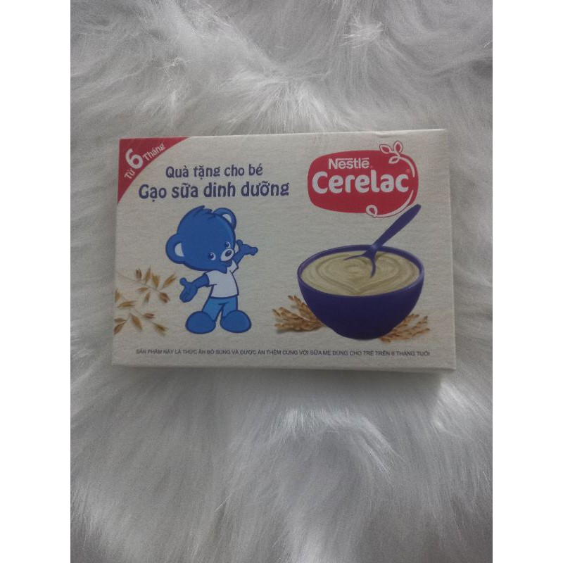 Combo 2 Gói Bột Ăn Dặm Nestle CERELAC Gạo Sữa Dinh Dưỡng 20g/Gói