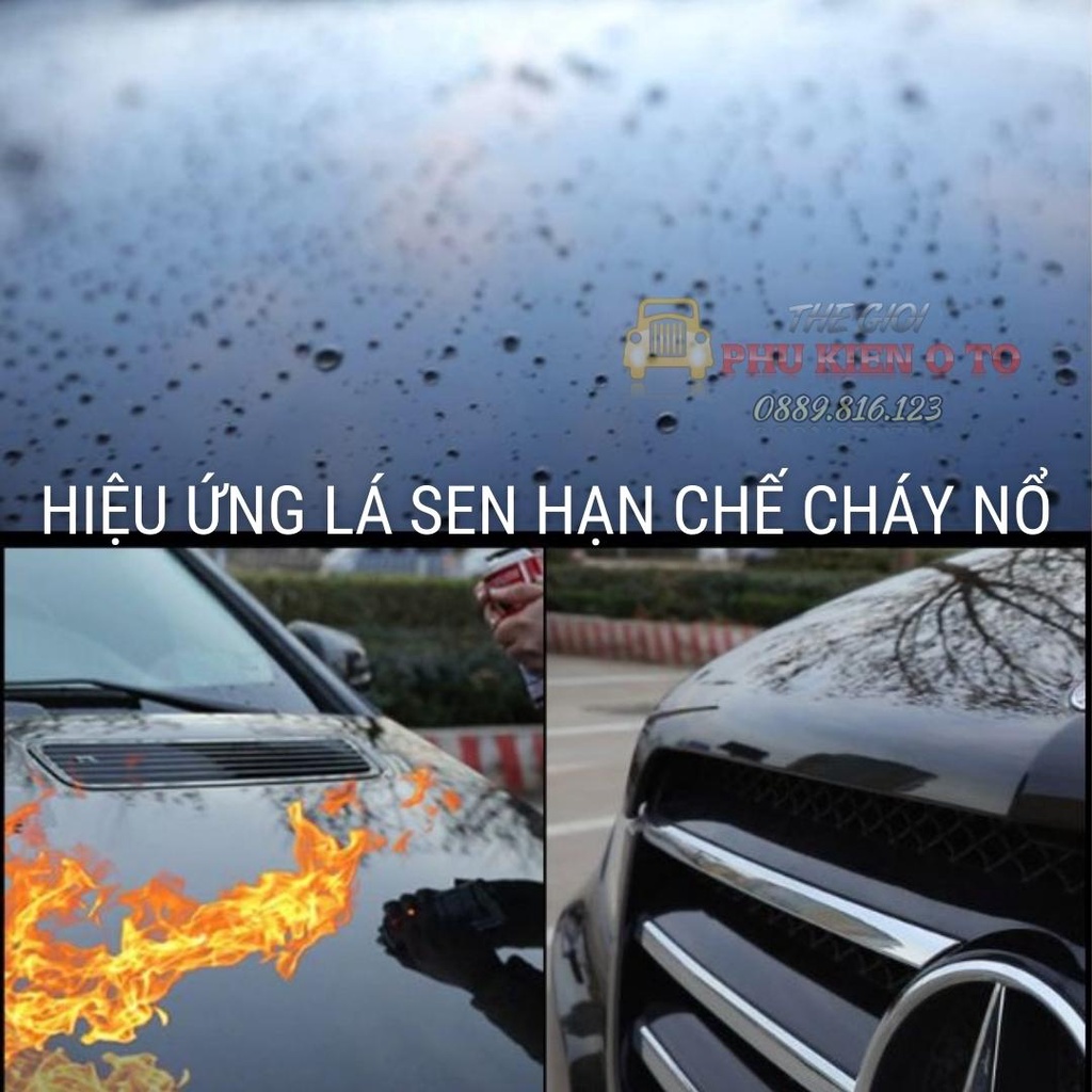 Chai xịt phủ nano chống nước kính, phủ bóng sơn xe ô tô - Chống nước bề mặt kính cận, kính mũ - DIY Nano 200ml