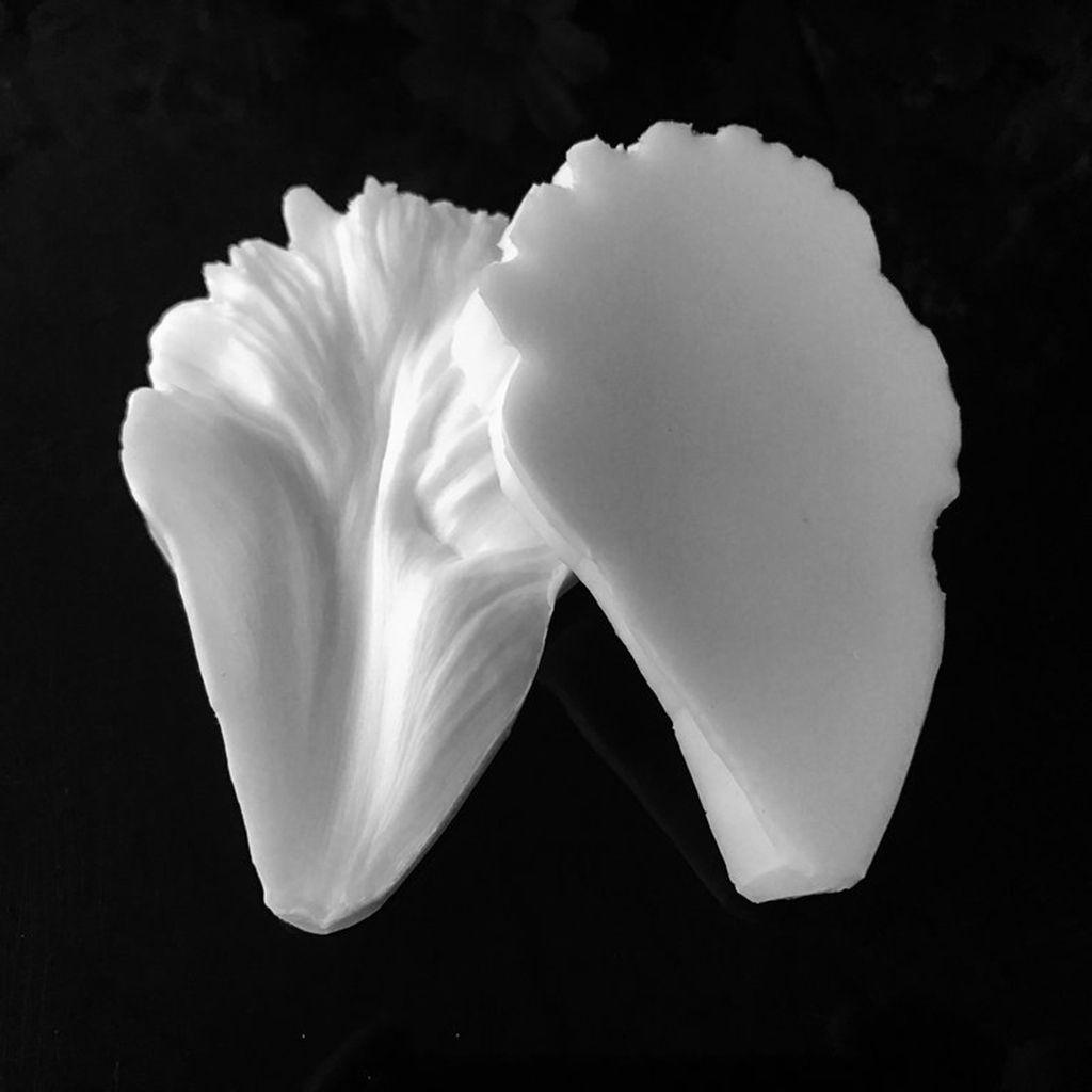 Khuôn Silicone Cấp Thực Phẩm Hình Cánh Hoa Tulip Làm Bánh Kẹo DIY