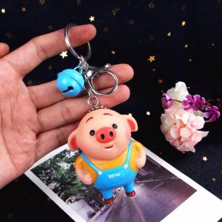 Móc khóa heo kute