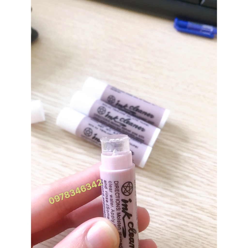 Son tẩy mực trên vải