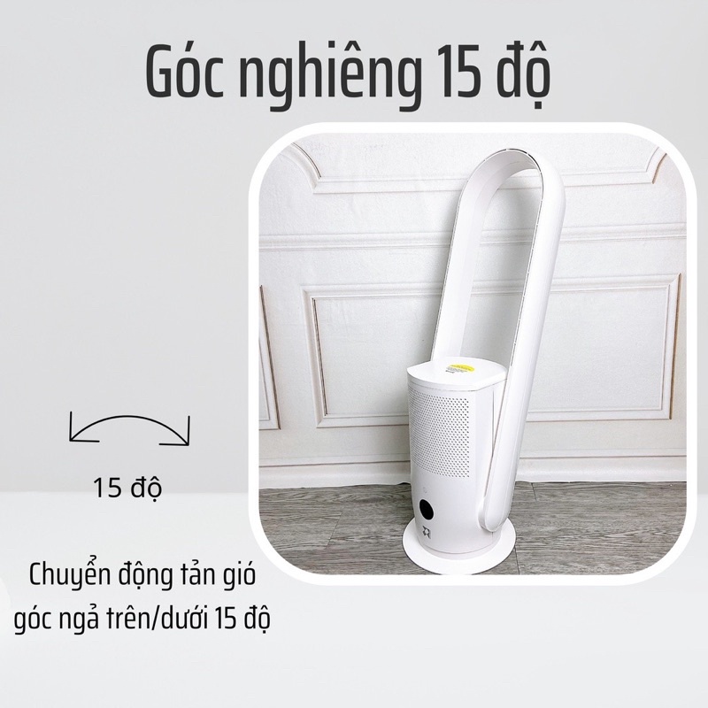 Quạt không cánh kèm lọc không khí Crossbow CR022D